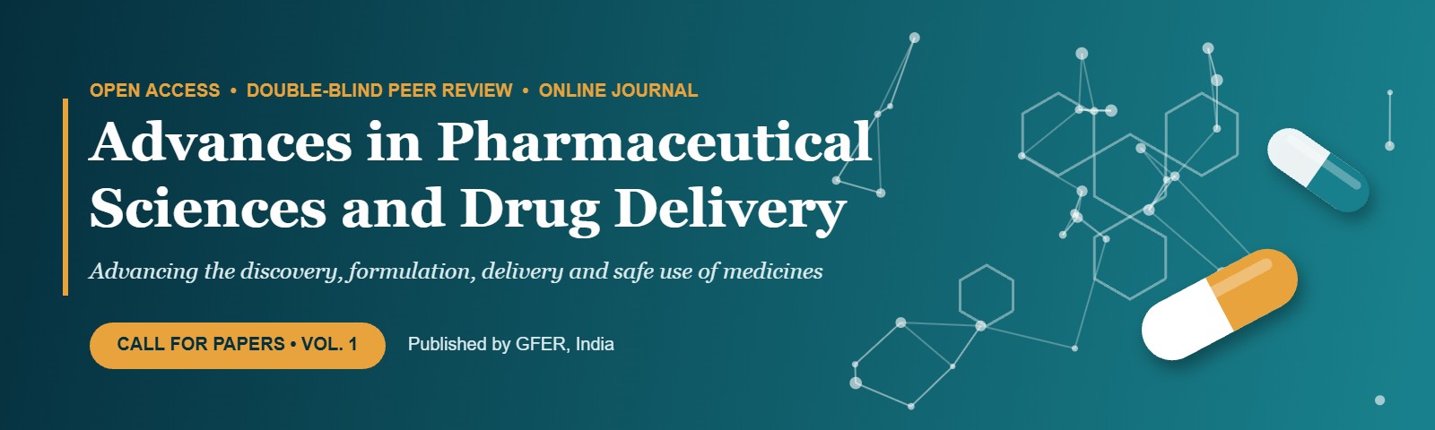 Advances in Pharmaceutical Sciences and Drug Delivery - Call for Papers